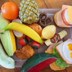 Play kitchen food supplies ( no filter added) extremely high-quality